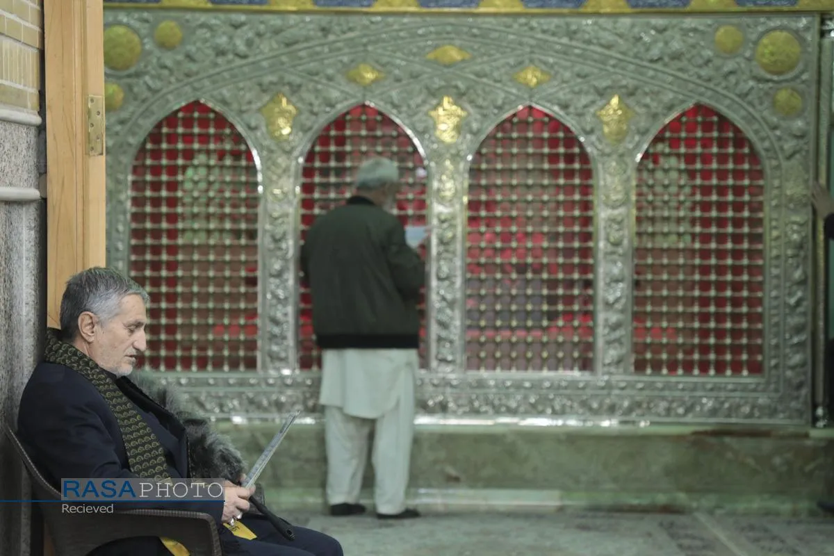 عزاداری شب شهادت حضرت امام هادی (علیه&zwnj;السلام) در حرم امامزاده موسی مبرقع قم