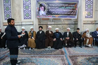 مراسم بزرگداشت بیست و هفتمین سالگرد رحلت آیت الله گلپایگانی&lrm;