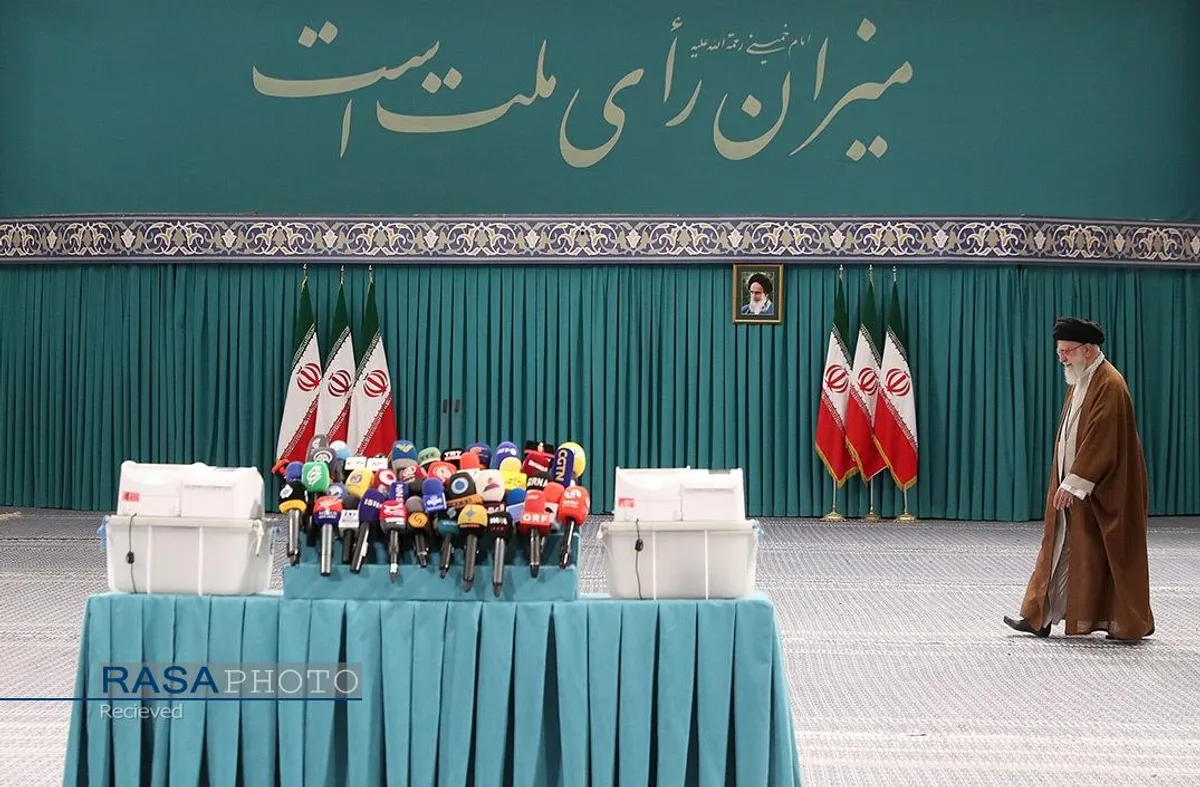 مشارکت رهبر انقلاب در دور دوم انتخابات مجلس شورای اسلامی