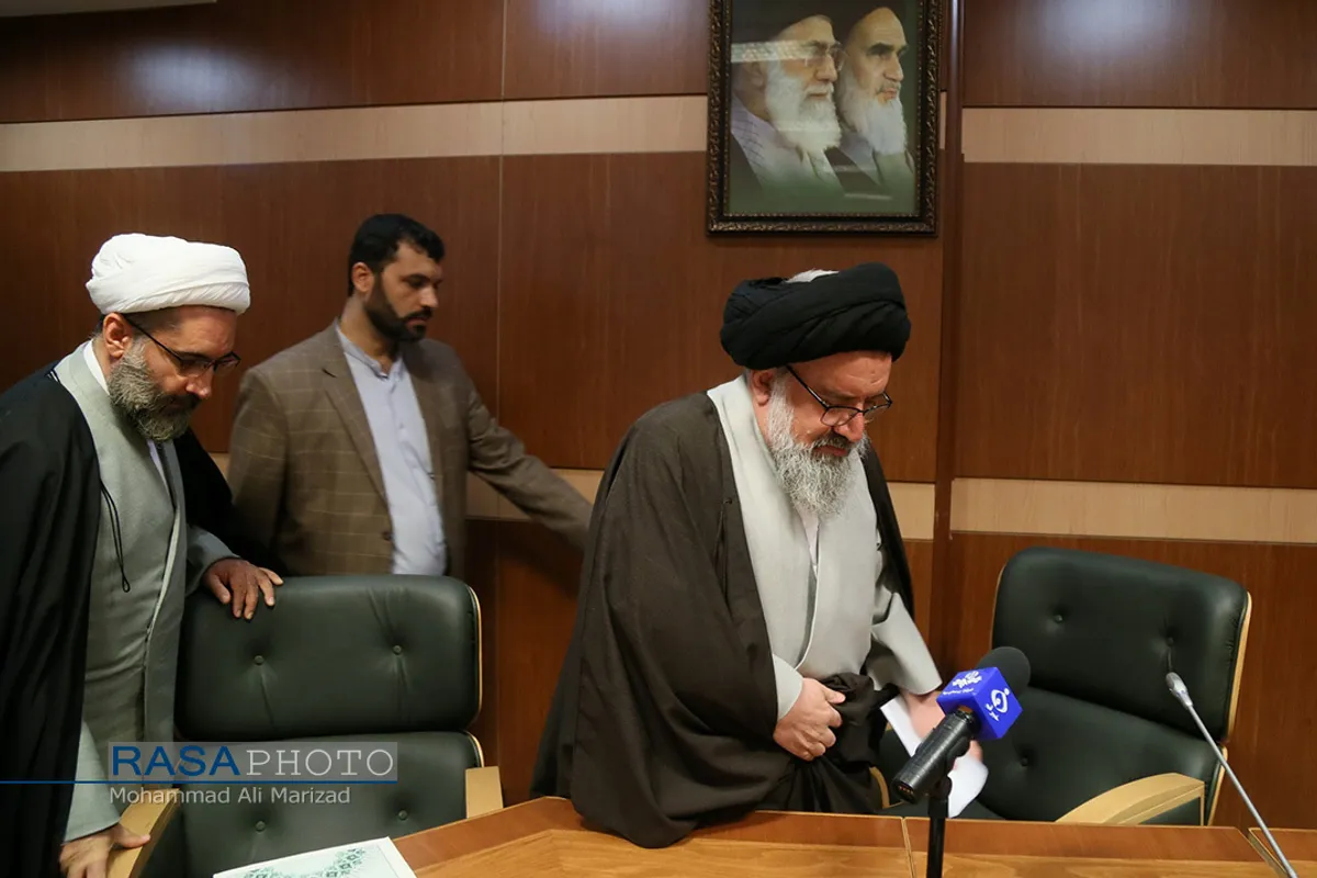 نشست خبری آیت الله خاتمی سخنگوی خبرگان رهبری