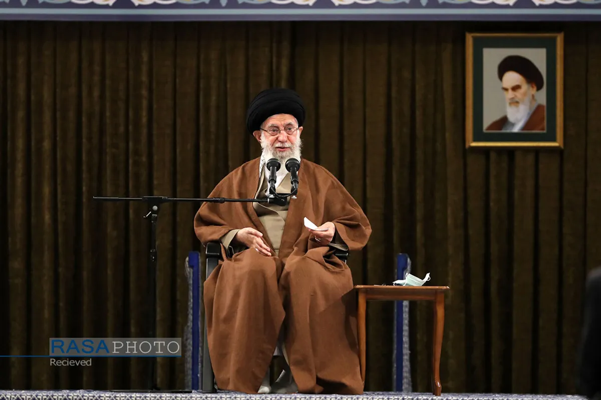 دیدار جمعی از معلمان با مقام معظم رهبری