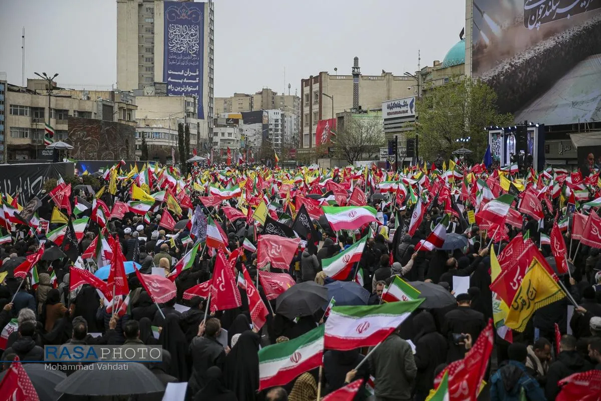 راهپیمایی روز جهانی قدس در تهران