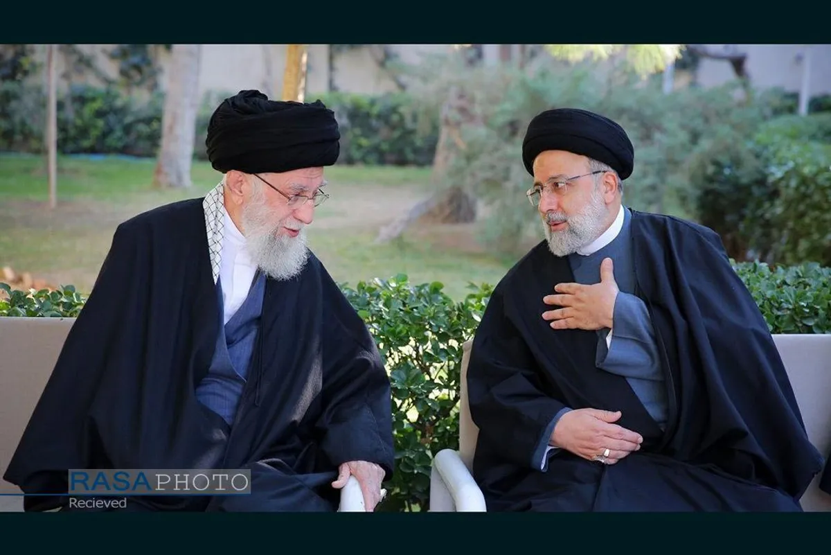 شهید آیت الله رئیسی در محضر بزرگان