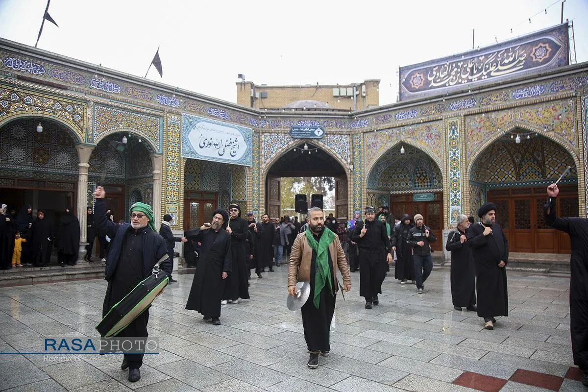 عزاداری روز شهادت امام هادی(ع) در حرم کریمه اهل&zwnj;بیت (ع)