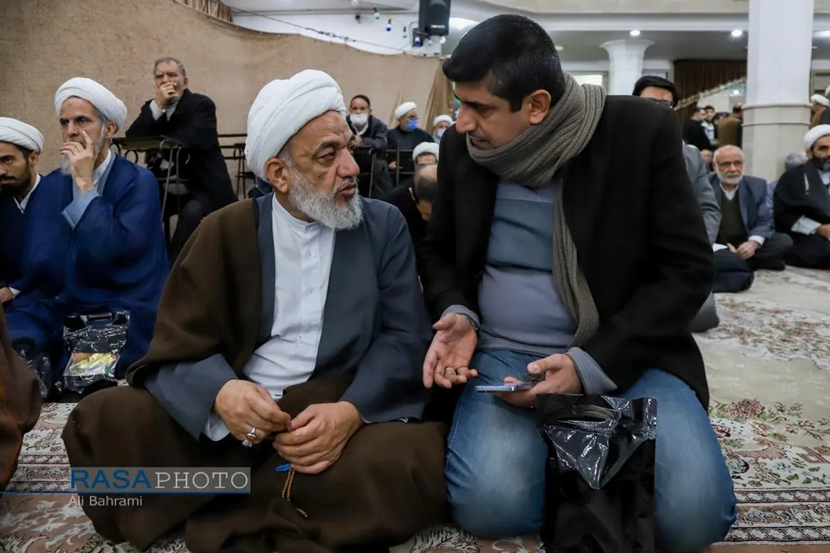 مراسم ختم مرحوم حجت الاسلام سقای بی&zwnj;ریا در قم