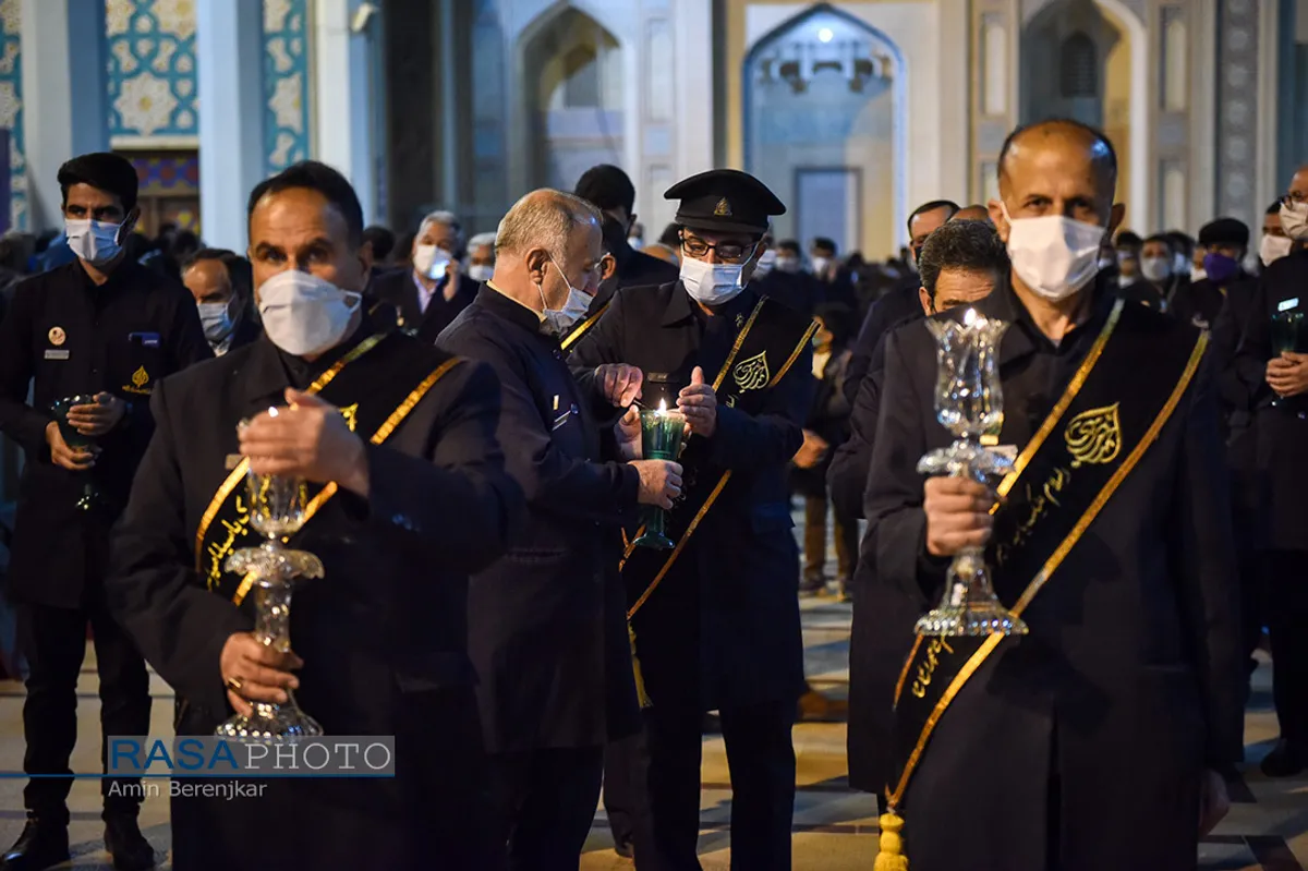 مراسم بزرگداشت سالروز شهادت حضرت احمد بن موسی الکاظم (ع) - شاهچراغ