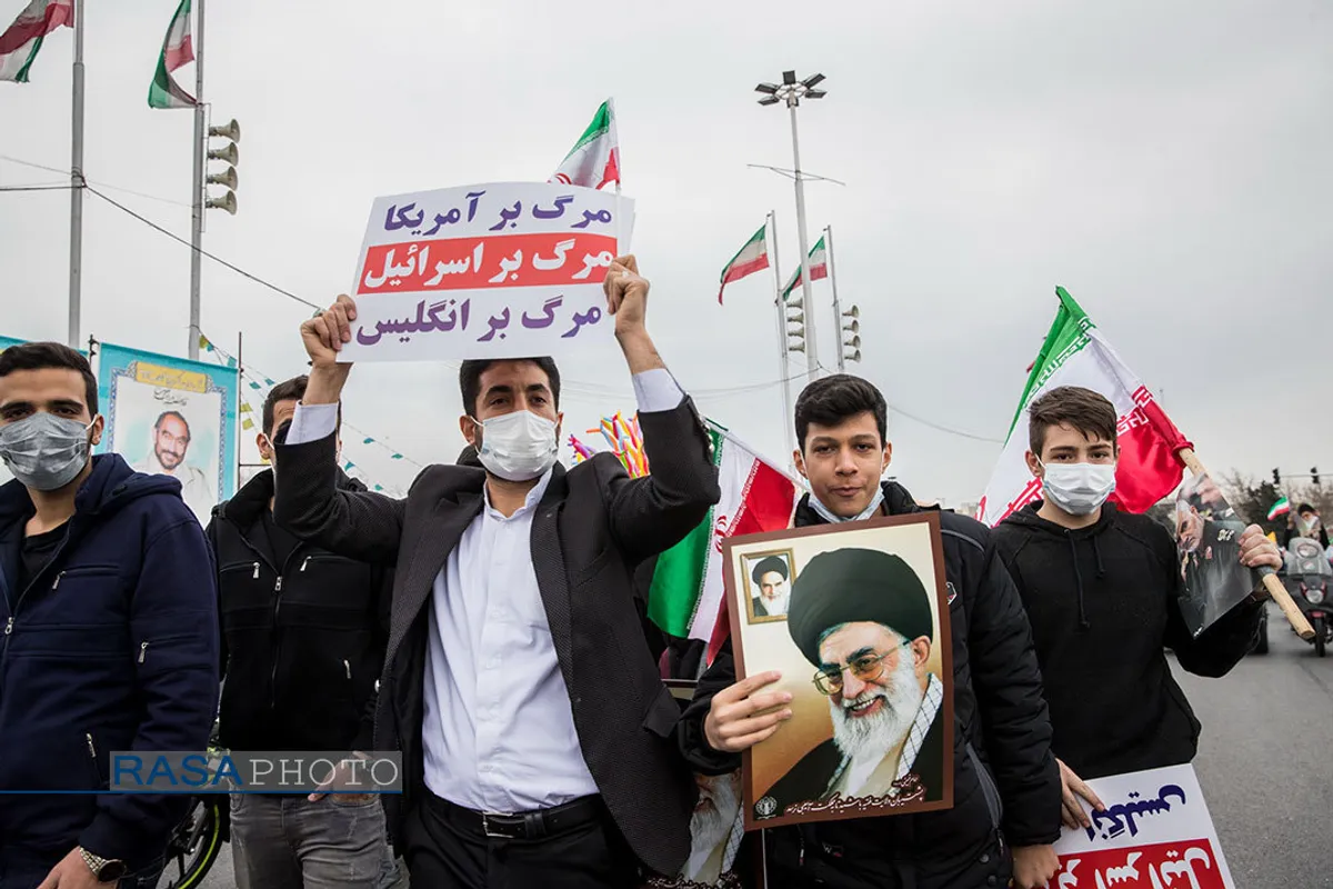 راهپیمایی یوم الله ۲۲ بهمن در تهران
