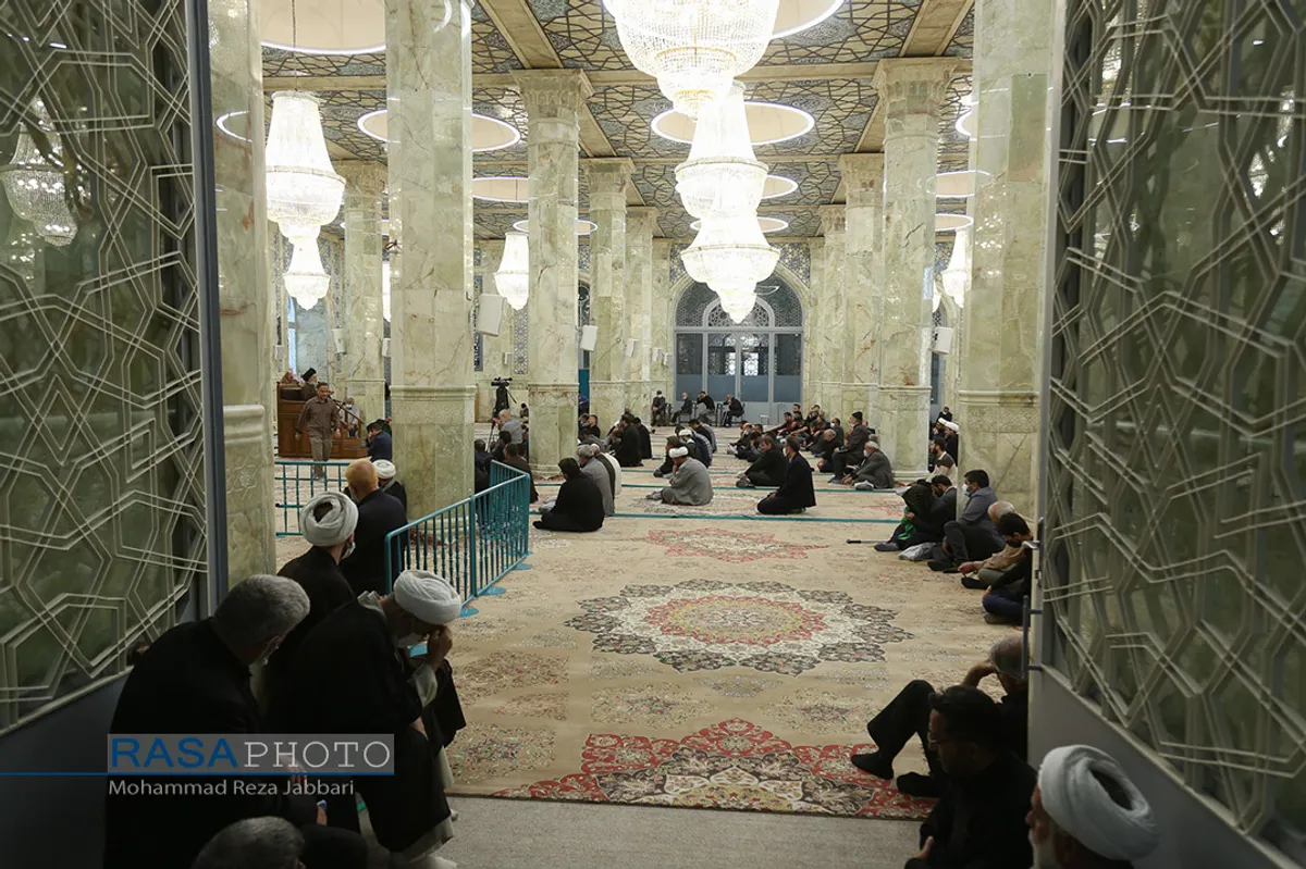 مراسم بزرگداشت آیت الله فیضی در قم