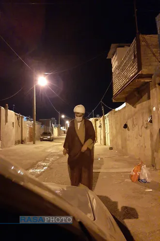 رزمایش کمک مومنانه مدرسه علمیه امیرالمومنین(ع) صحنه&lrm;