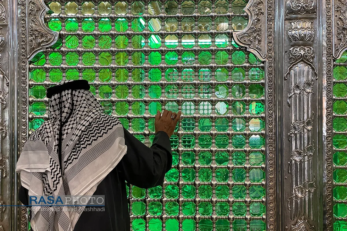 حال و هوای حرم عسکریین در روز میلاد امام حسن عسکری (ع)