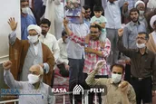 حال و هوای مردم قم در نماز جمعه پس از ۴ ماه تعطیلی