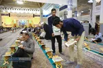 مراسم جزء&zwnj;خوانی قرآن کریم در حرم کریمه اهلبیت (ع)