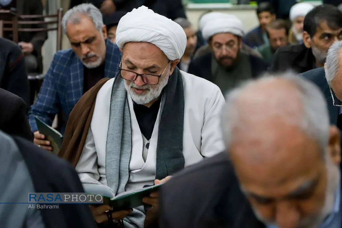 مراسم ختم مرحوم حجت الاسلام سقای بی&zwnj;ریا در قم