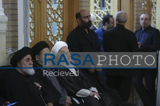 بزرگداشت رهبر شهید انقلاب از سوی آیت&zwnj;الله مکارم شیرازی در حرم مطهر

