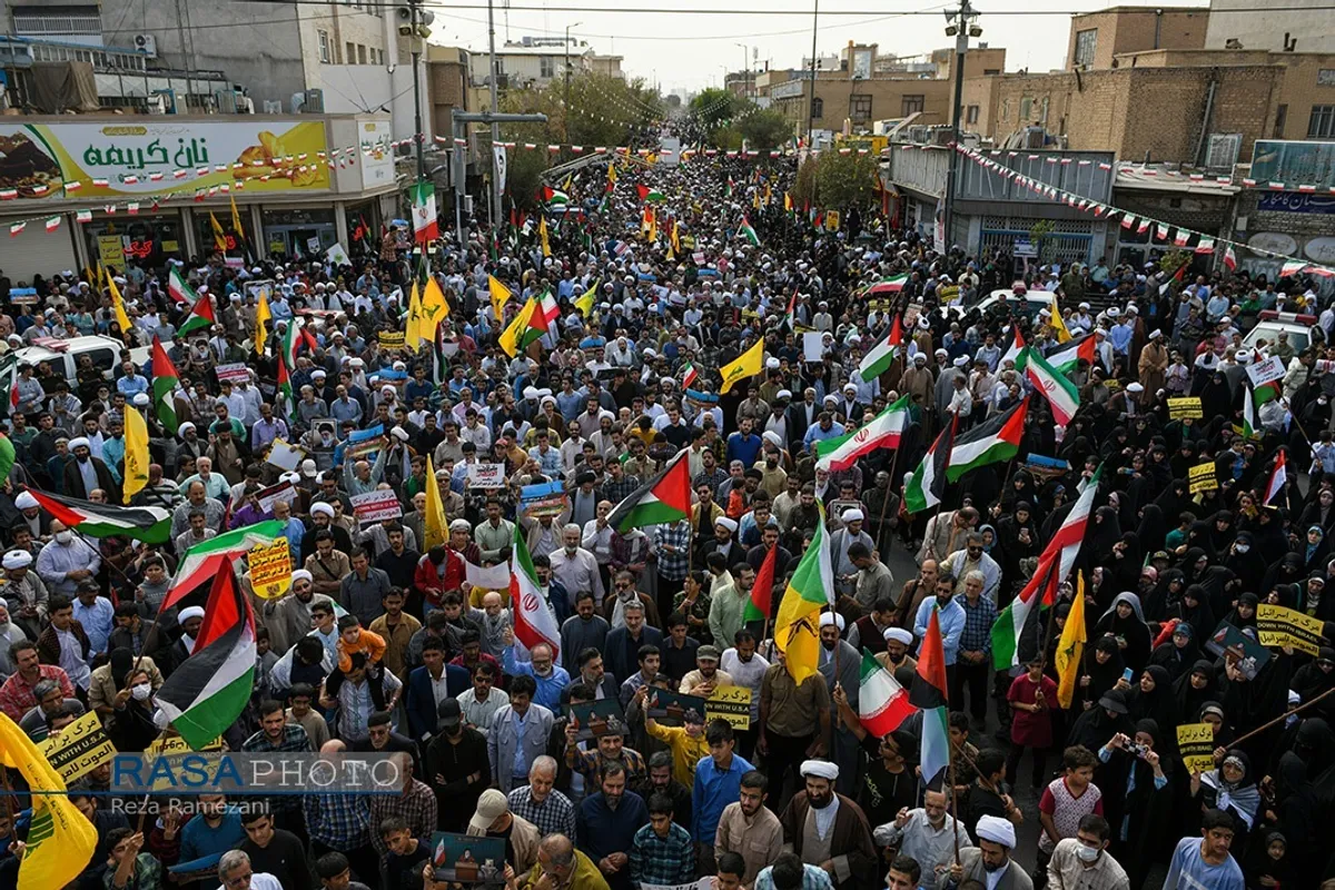 راهپیمایی ضد رژیم صهیونیستی در قم