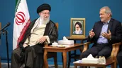 دیدار پزشکیان با رهبر انقلاب پیش از حضور در سازمان ملل