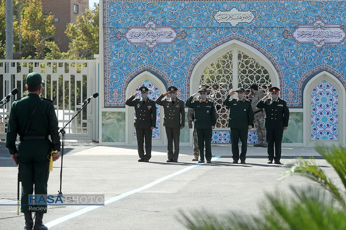 مراسم مشترک دانش&zwnj;آموختگی دانشجویان دانشگاه&zwnj;های افسری نیروهای مسلح