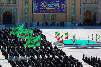 اجرای ۱۰ هزار نفری سرود "سلام فرمانده۲" در مسجد مقدس جمکران