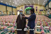 رزمایش کمک مؤمنانه در شیراز سومین حرم اهل بیت (ع) ‎