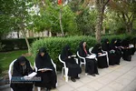 جزء&zwnj;خوانی قرآن کریم در بوستان بنفشه قم