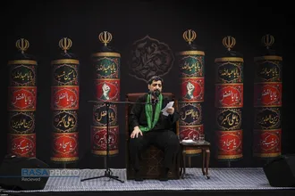 دومین شب مراسم عزاداری حضرت اباعبدالله الحسین (ع) از طرف رهبر انقلاب