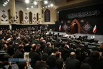 مراسم عزاداری شب عاشورای حسینی (علیه&zwnj;السلام) با حضور رهبر انقلاب