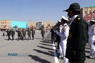ارتباط تصویری فرمانده کل قوا با مراسم مشترک دانش&zwnj;آموختگی دانشگاه&zwnj;های افسری نیرو&zwnj;های مسلح
