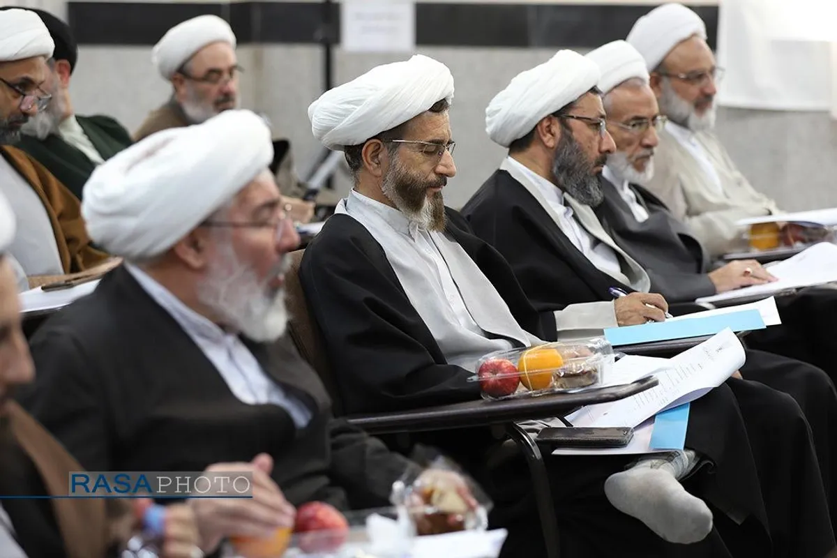 افتتاحییه کمیسیون&zwnj;های سیزدهمین اجلاسیه جامعه مدرسین حوزه علمیه با علما بلاد