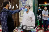 حال و هوای بهداشتی مساجد تهران در اولین شب قدر