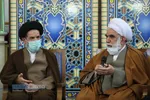 دیدار جمعی از علما و شخصیت&zwnj;های حوزوی با رئیس جمهور