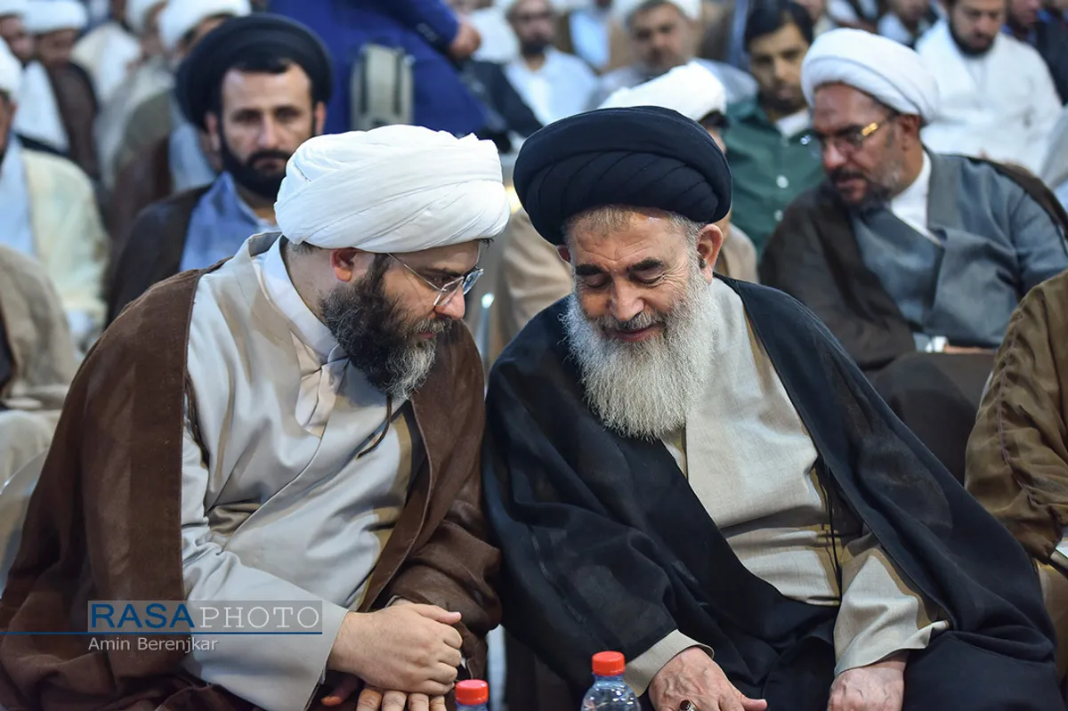 حضور حجت الاسلام والمسلمین قمی رییس سازمان تبلیغات اسلامی همایش طلایه داران تبلیغ در استان فارس