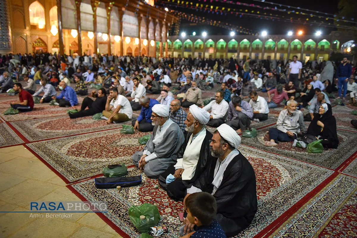 شیراز&lrm;&lrm; | جشن میلاد حضرت امام رضا (ع) در حرم مطهر حضرت احمدبن موسی (ع)