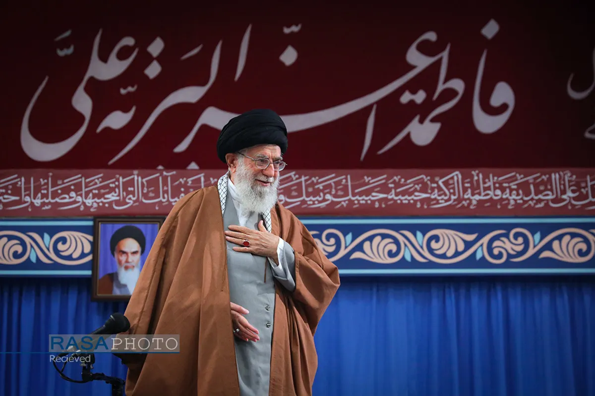 دیدار مداحان اهل&zwnj;بیت علیهم&zwnj;السلام مقام معظم رهبری