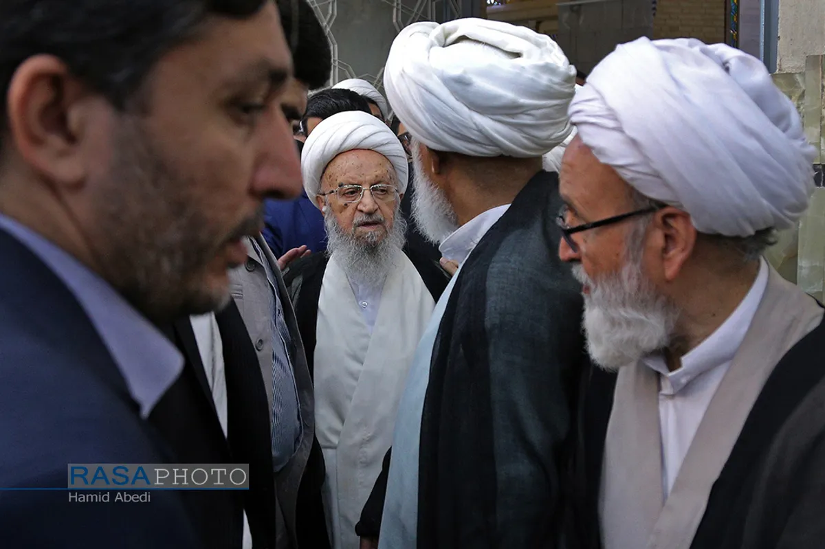 مراسم ختم آیت الله محقق کابلی از سوی رهبر انقلاب