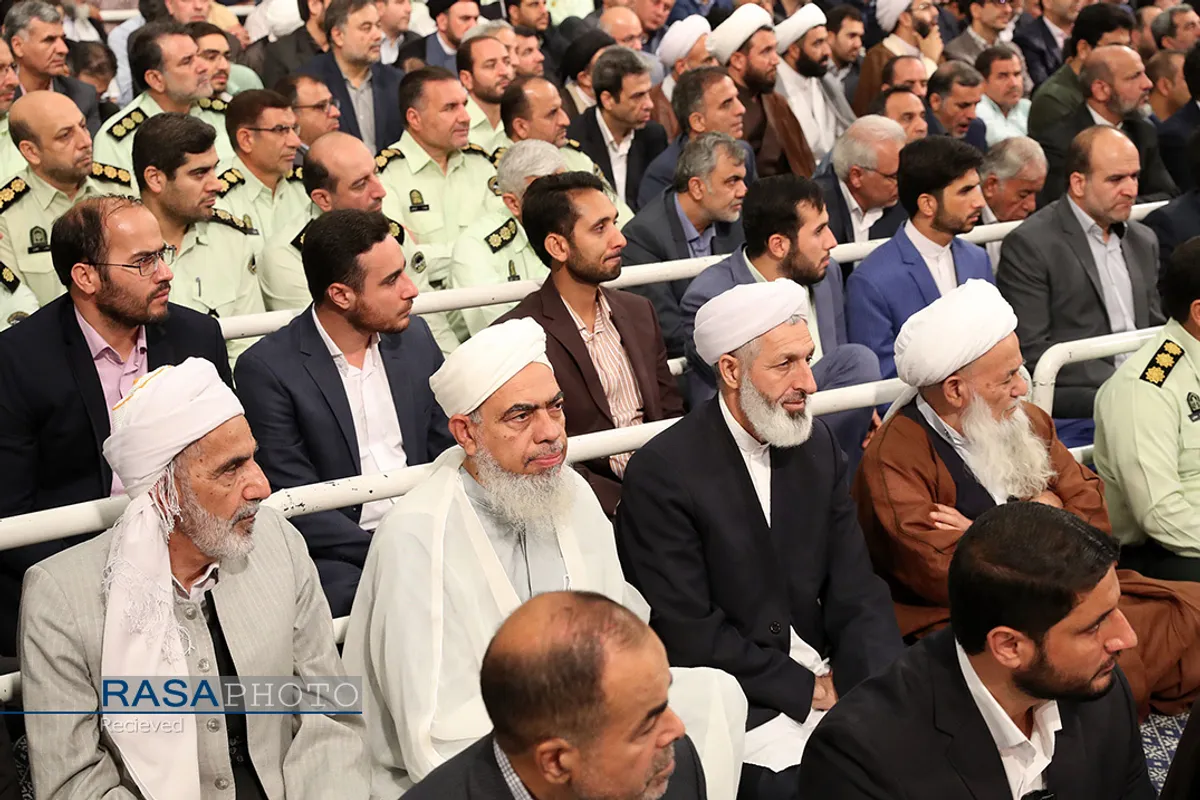 دیدار دست اندرکاران و کارگزاران حج با مقام معظم رهبری