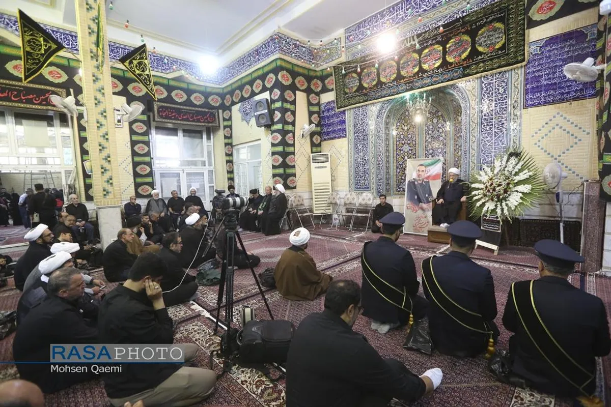 مراسم بزرگداشت سرلشکر شهید حاج حسن محققی در قم