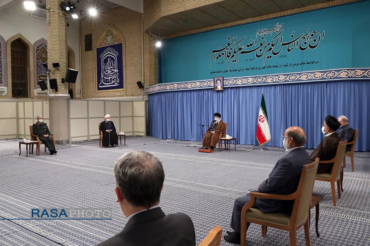جلسه ستاد ملی مقابله با کرونا با حضور مقام معظم رهبری