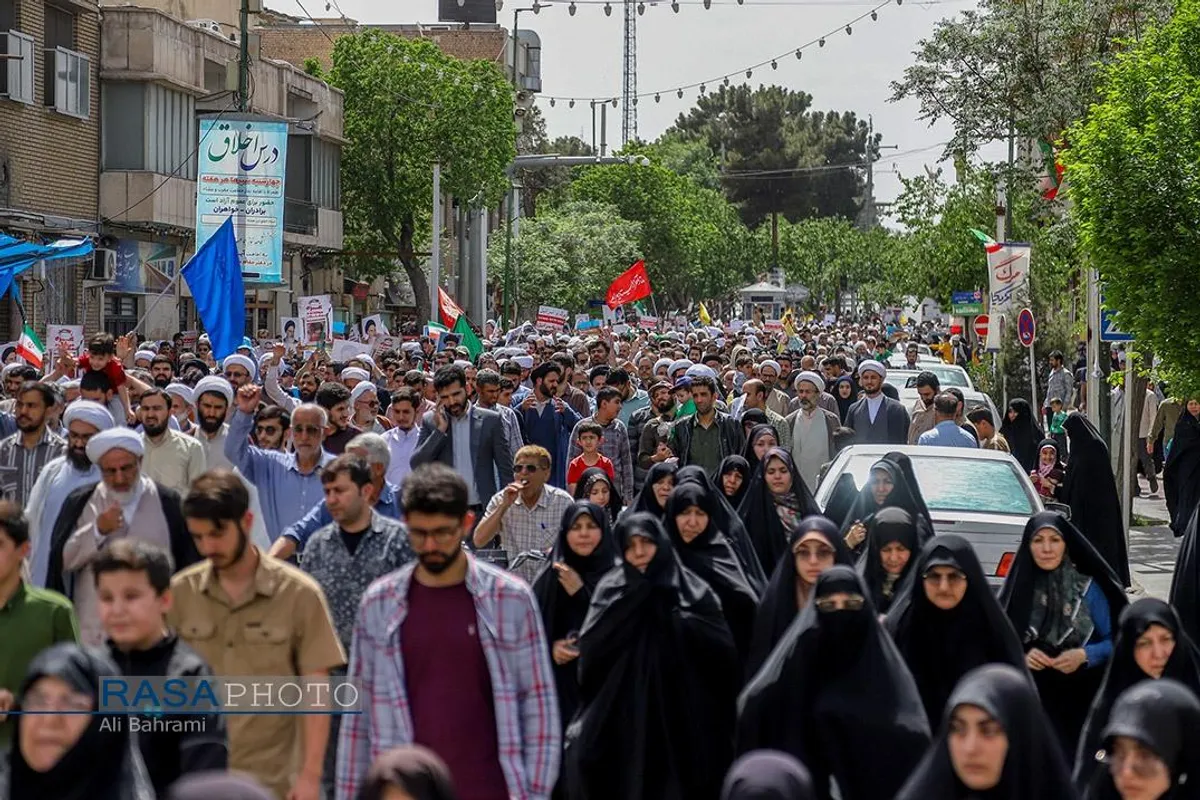 راهپیمایی پرشور جمعه&zwnj;های خشم در قم