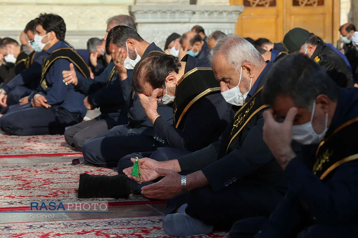 خطبه&zwnj;خوانی خادمان حرم کریمه اهل&zwnj;بیت (س) در روز شهادت امام موسی کاظم (ع)