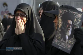 تشییع تاریخی رهبر شهید انقلاب در تهران