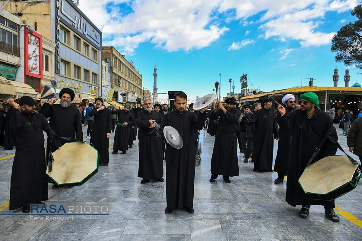 عزاداری روز شهادت حضرت امام موسی کاظم (علیه&zwnj;السلام) در حرم بانوی کرامت