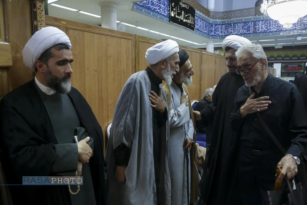 مراسم بزرگداشت مرحوم حجت الاسلام حاج شیخ علی طائب