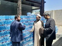 میزبانی صندوق بیمه قم از عزاداران رهبر شهید