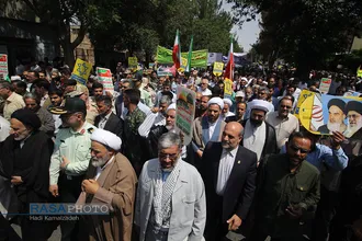 به سوی قدس | راهپیمایی روز جهانی قدس در بیرجند