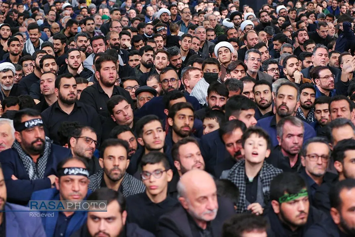 دومین شب مراسم عزاداری حضرت زهرا (سلام&zwnj;الله&zwnj;علیها) با حضور رهبر انقلاب