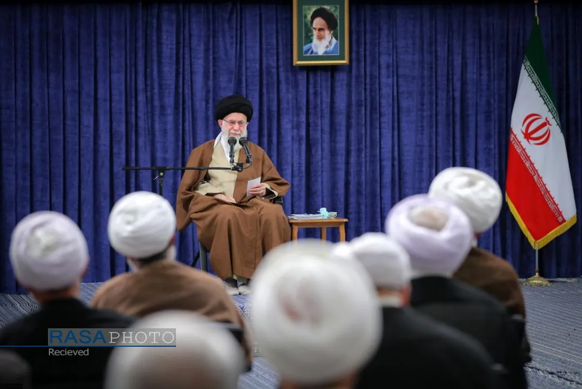 دیدار اعضای ستاد برگزاری کنگره بین&zwnj;المللی بزرگداشت علامه طباطبائی با رهبر انقلاب