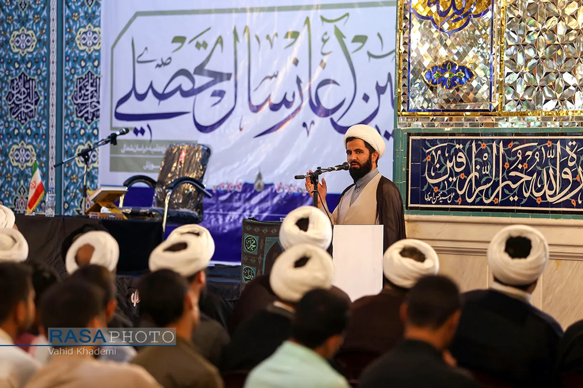 آیین آغاز سال تحصیلی حوزه علمیه خراسان شمالی&lrm;