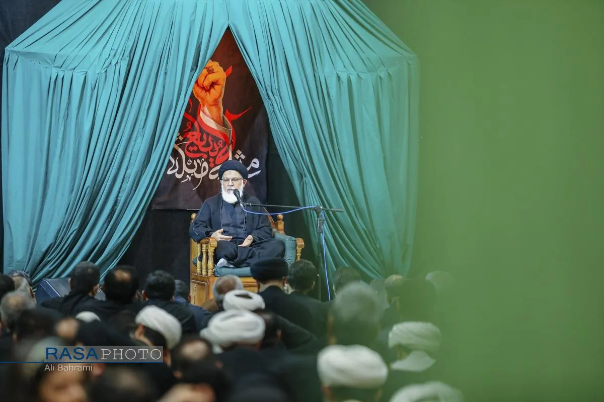 عزاداری شب سوم محرم در هیئت ثارالله قم