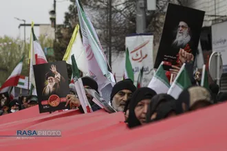 راهپیمایی تاریخی مردم در روز قدس ۱۴۰۴ در قم