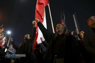 تجمع عزاداران و خون&zwnj;خواهان رهبر شهید انقلاب در قم
